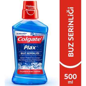 Colgate Plax Buz Serinliği Alkolsüz Gargara 500 ml